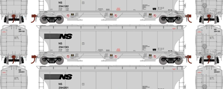 Athearn Genesis 97169   Trinity 3-Bay Hoppers, NS #294182/294193/294201 (3 Pack)