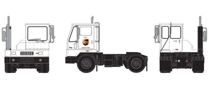 Athearn 29137  Modern Yard Tractor, UPS