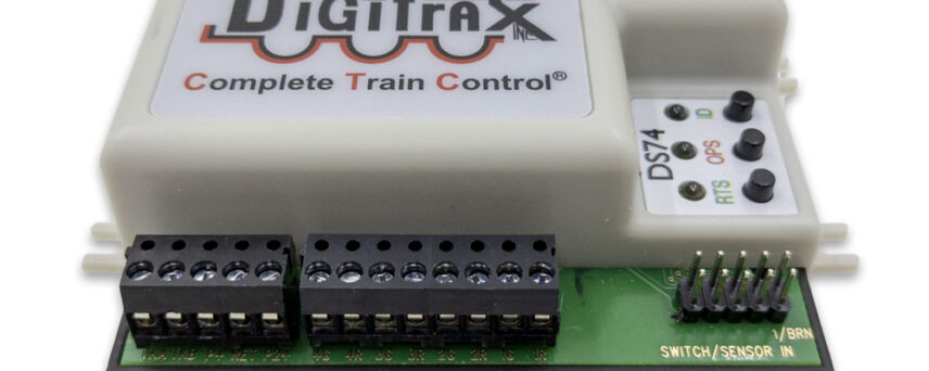 Digitrax DS74 Quad Switch Stationary Decoder
