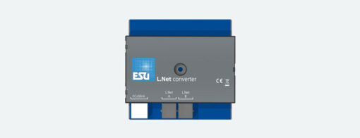 ESU 50097  L.Net Converter to connect handheld throttles and feedback modules to ECoS or CS1