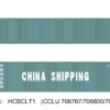 Aurora Miniatures HCBKLT1 40ft Containers 3 Pack, K Line (KKFU 776880/777799/780150)