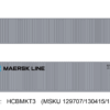 Aurora Miniatures HCBMST2   40ft Containers 3 Pack Maersk Sealand #2 (MSKU 909508/910557/915366)