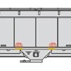 InterMountain Railway 67246-01  Trinity 5161 Cu. Ft. Hopper, BN BNSF Heritage