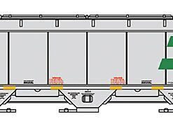 InterMountain Railway 67246-01  Trinity 5161 Cu. Ft. Hopper, BN BNSF Heritage