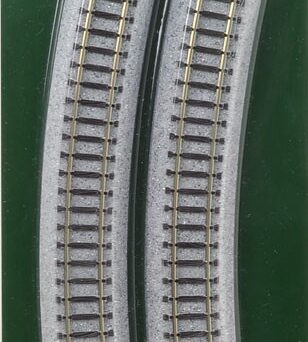 Kato 20140  N 381mm (15") Radius 30º Curve Track [4 pcs]