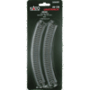 Kato 20170  N 216mm (8 9/16") Radius 45º Curve Track [4 pcs]
