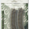 Kato 20176  N Unitrack Compact 117mm (4 3/5") Radius 45º Curve Track [4 pcs]