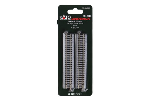 Kato 20020  N Straight Roadbed Track 124mm (4 7/8") [4 pcs]