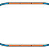 Piko 55365  HO Bedding Extension set for starter set Track A + 4 straight
