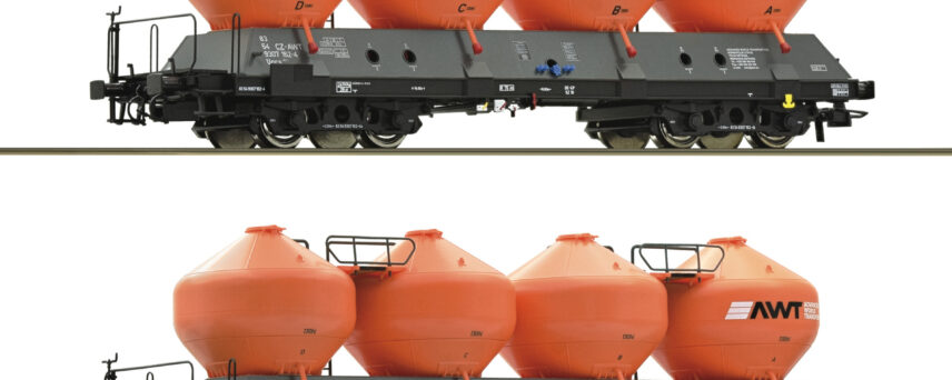 Roco 77002   2 piece set: Silo wagons, AWT