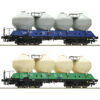 Roco 77003   2 piece set: Silo wagons, ZSSK