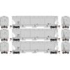 Athearn Genesis 97145   Trinity 3-Bay Hoppers, CAGX #1166/1410/1707 (3 Pack)