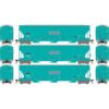 Athearn Genesis 97153   Trinity 3-Bay Hoppers, INTX #95112/95137/95155 (3 Pack)