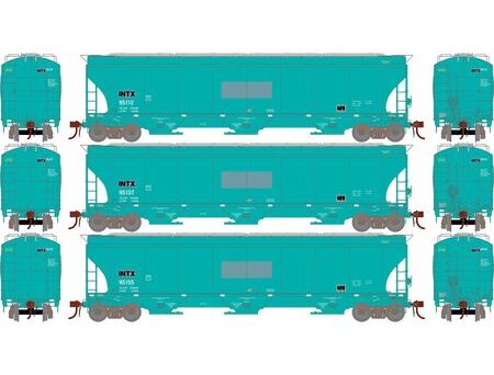 Athearn Genesis 97153   Trinity 3-Bay Hoppers, INTX #95112/95137/95155 (3 Pack)
