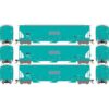 Athearn Genesis 97154   Trinity 3-Bay Hoppers, INTX #95141/95147/95188 (3 Pack)