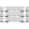 Athearn Genesis 97166   Trinity 3-Bay Hoppers, GCCX #81030/81044/81083 (3 Pack)