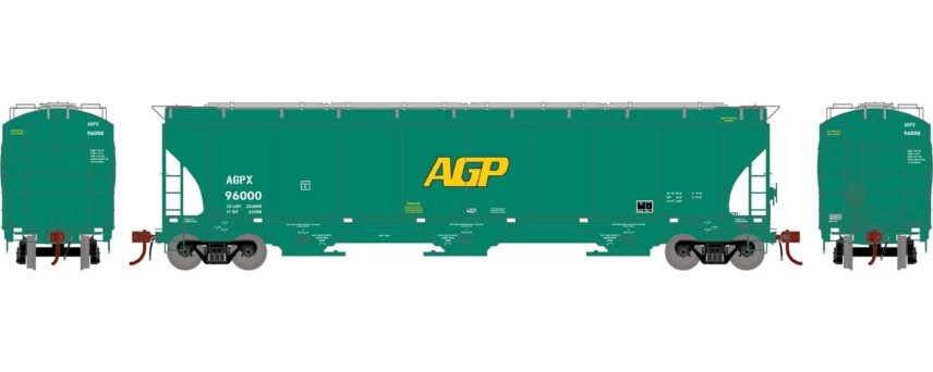 Athearn Genesis 97155   Trinity 3-Bay Hoppers, AGPX #96000