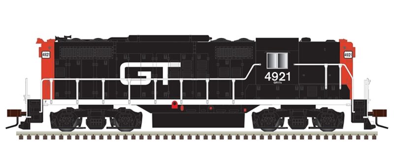 Atlas 40005376  N GP-9 TT Gold, GT #4921 (DCC/Sound)