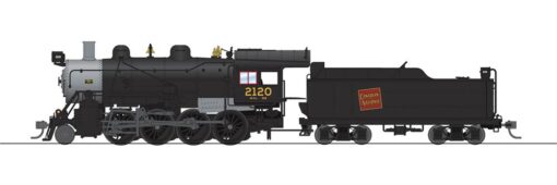 Broadway Limited Imports 7324  HO Steam locomotive 2-8-0 Consolidation, Paragon4 (DCC/Sound/Smoke), CN #2124