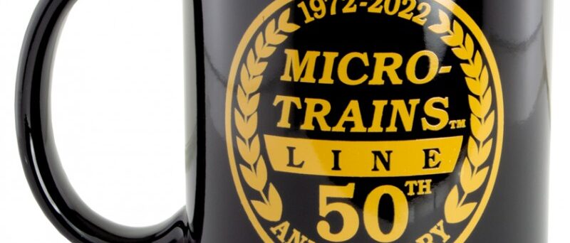 Micro Trains Line 99530050  MTL 50th Anniversary Mug - 2022