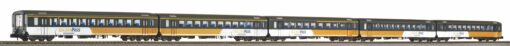 Piko 94399   N 5-piece passenger coaches EW I Golden Pass, BLS