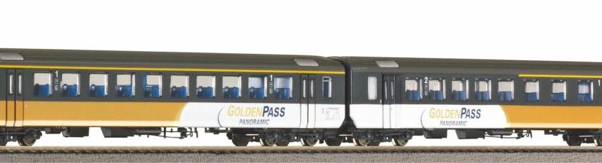 Piko 94399   N 5-piece passenger coaches EW I Golden Pass, BLS