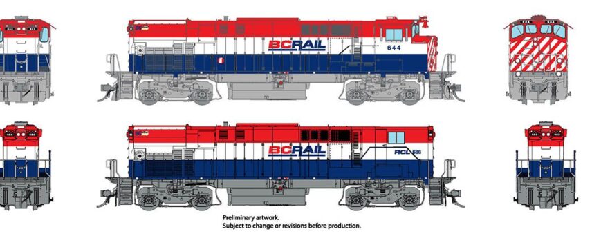 Rapido Trains 33532  MLW M420 + M420B, BCR - Red, White & Blue Scheme: #641 + #681 (DCC/Sound)