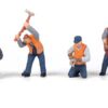 Walthers SceneMaster 6066  Railroad Track Workers Pkg(6)