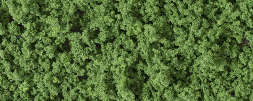 Woodland Scenics FC136  Underbrush Medium Green Bag 21.6 in3 (353 cm3)