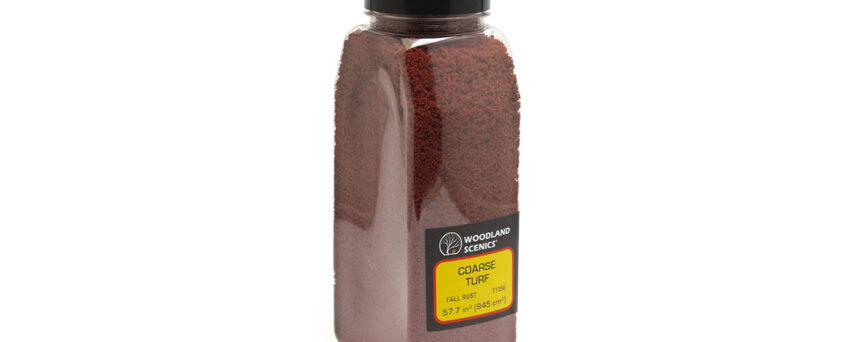 Woodland Scenics T1356  Coarse Turf Fall Rust Shaker