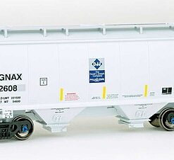 American Limited Models 2020  TrinityRail 3281 Cu.Ft. 2-Bay Covered Hopper, Holcim GNAX #2608