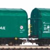 Piko 58256   2-pcs Sliding Tarp Wagon, Mercitalia