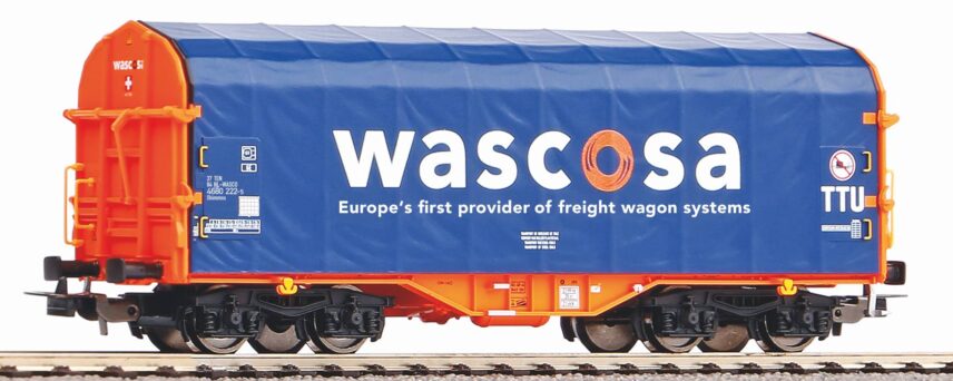 Piko 58991   Sliding Tarp Wagon, Wascosa