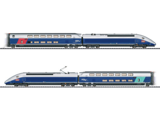 Trix 22381  TGV Euroduplex high speed train, SNCF (DCC/Sound)