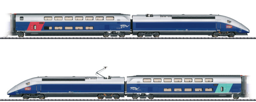 Trix 22381  TGV Euroduplex high speed train, SNCF (DCC/Sound)