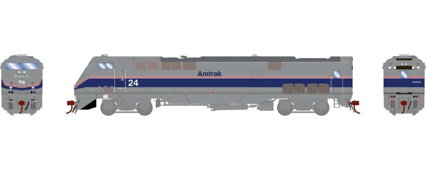 Athearn Genesis 81235   P42DC Locomotive, Amtrak, Phase IV #24