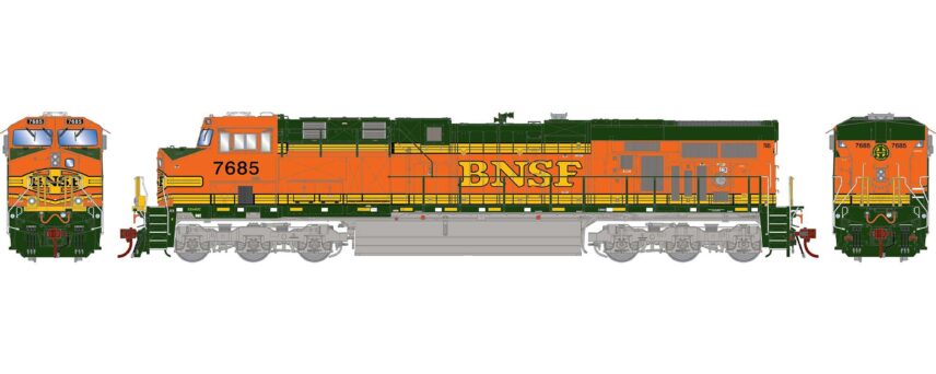 Athearn Genesis 83100   ES44DC Locomotive, BNSF #7685