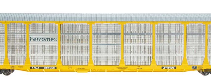 InterMountain Railway 19470-01  Bi-Level Auto Rack, Ferromex #254105