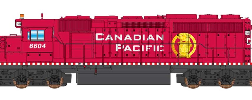 Intermountain Railway 49377-01  SD40-2 Diesel Locomotive, CP #6604 DCC