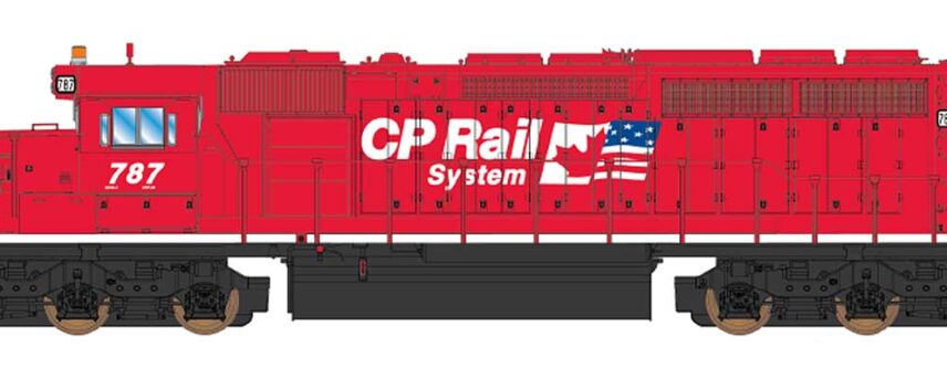 Intermountain Railway 69386-01  SD40-2 Diesel Locomotive, CP Rail System #787