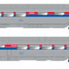 InterMountain Railway CCS7059-01  Centralia Car Shops Western Diner Car, Amtrak PHI #8065