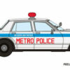 Rapido Trains 800008  Chevrolet Impala Sedan: Metro Police (White)