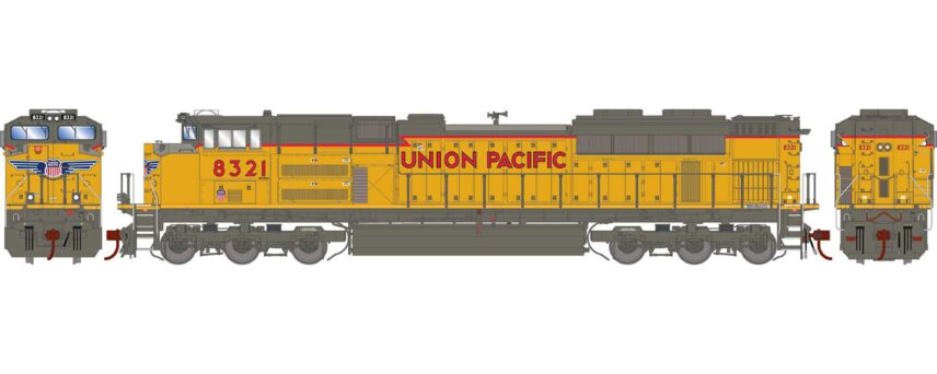 Athearn Genesis 75835   SD70ACe Locomotive, UP #8321 (DCC/Sound)