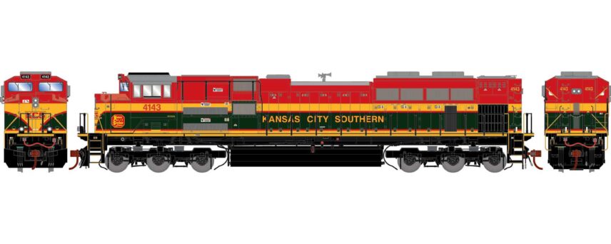 Athearn Genesis 75743   SD70ACe Locomotive, KCS #4143