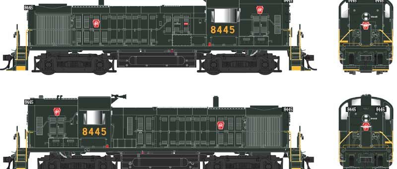 Bowser 25241  RS-3 Hammerhead, Pennsylvania #8445