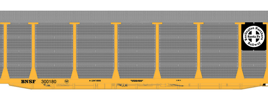 InterMountain Railway 194111-01  Bi-Level Auto Rack, BNSF #300169
