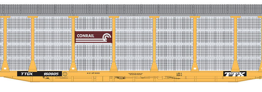 InterMountain Railway 194112-01  Bi-Level Auto Rack, Conrail #157630