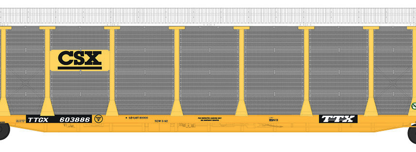 InterMountain Railway 19455-01  Bi-Level Auto Rack, CSX #150647