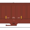 InterMountain Railway 453114-01  4750 Cu. Ft. 3-Bay Covered Hopper, CN / Chicago Central & Pacific #481032