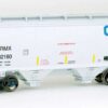 American Limited Models 2056  TrinityRail 3281 Cu.Ft. 2-Bay Covered Hopper, MRMX (GATX) #132151